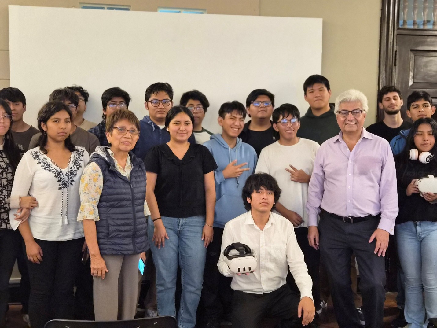 Ing. Gonzalo Díaz en taller de Tecnologías Inmersivas