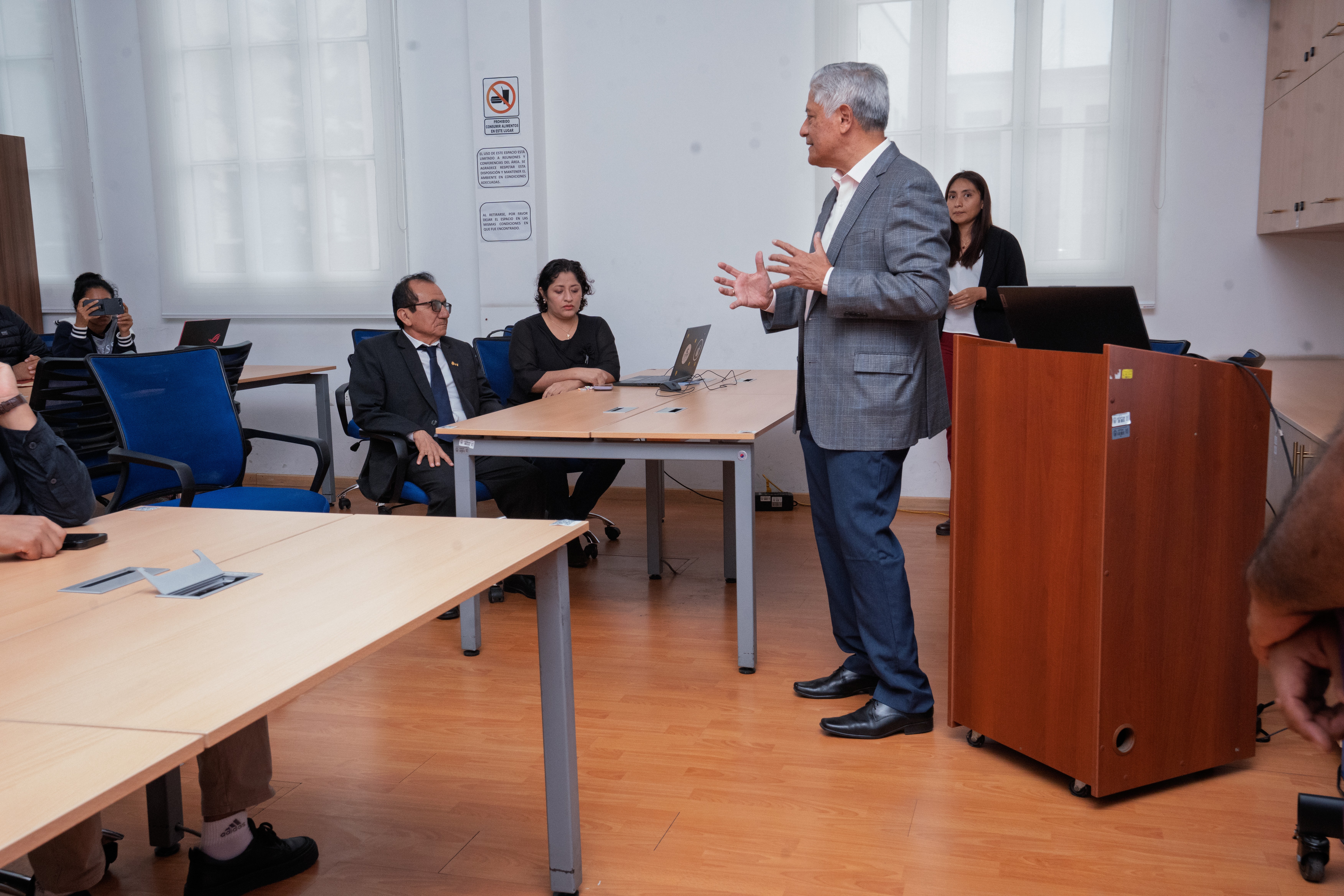 Ing. César Pongo, Director Ejecutivo del Patronato UNI.