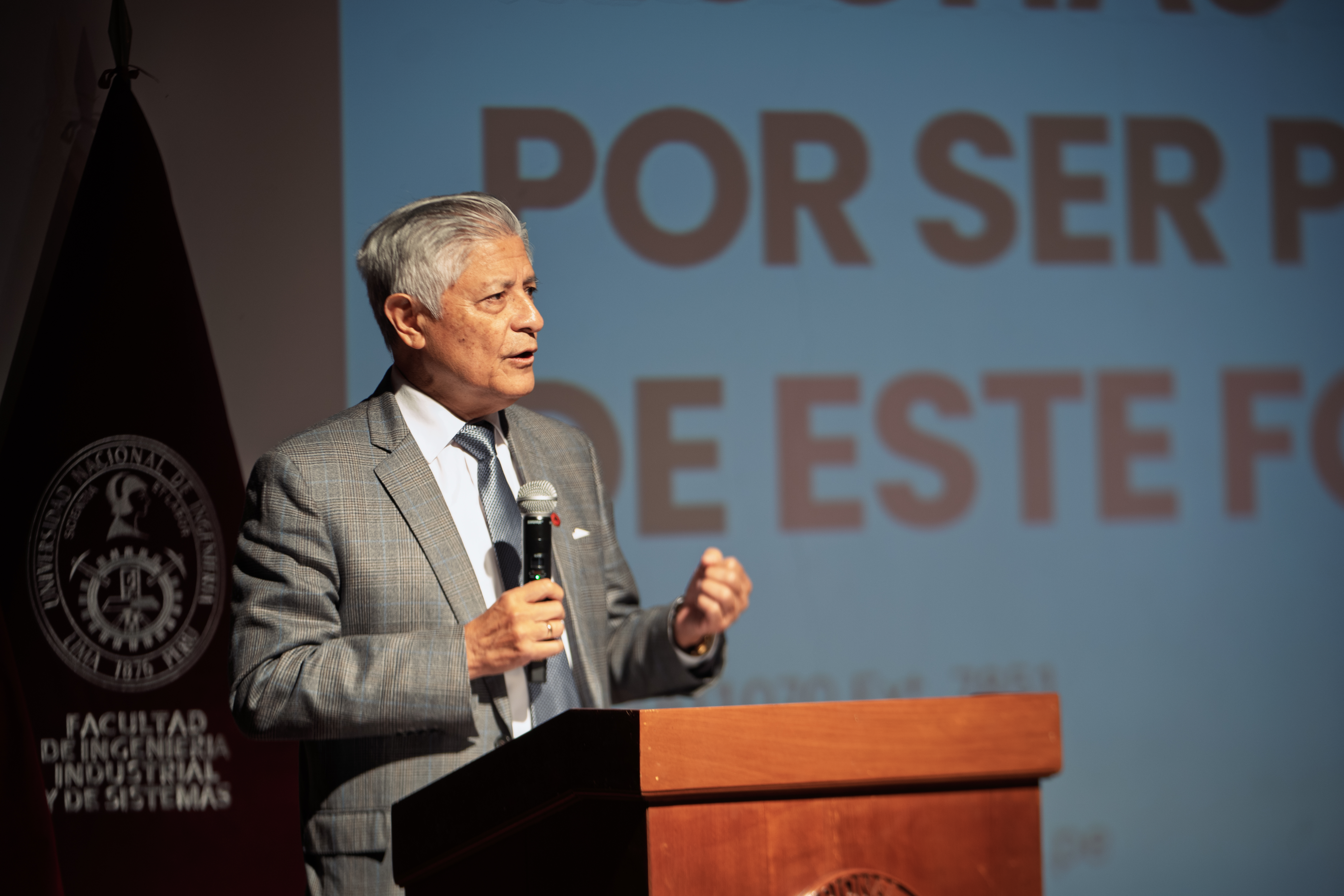 Ing. Cesar Pongo del Patronato UNI